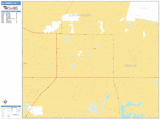 La Habra Digital Map Basic Style